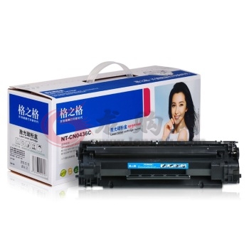 格之格NT-CN0436C 黑色硒鼓CB436A（适用于惠普HP P1505/M1120/M1522/M1550/CanonLBP-3250）