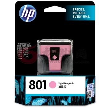 惠普（HP）C8775ZZ 801号浅品红色墨盒（适用Photosmart C7288 C8188 D7268）