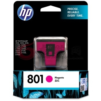 惠普（HP）C8772ZZ 801号 品红色墨盒（适用HP Photosmart C7288 C8188 D7268）