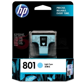 惠普（HP）C8774ZZ 801号淡青色墨盒（适用Photosmart C7288 C8188 D7268）