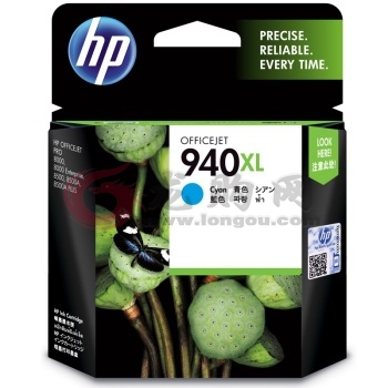 惠普（HP）C4907AA 940XL号 超高容青色墨盒（适用Officejet Pro 8000 8500）