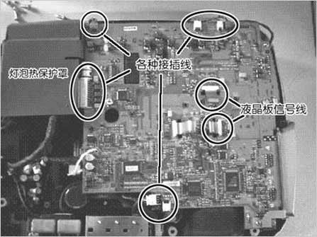 恢复亮度 投影机内部拆解清洗方法