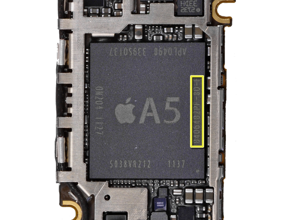 iPhone 4S  A5