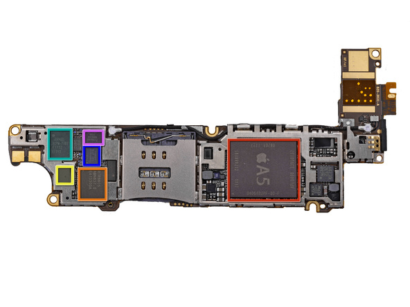 A5 on logicboard